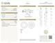 GIA ROUND 1.03cts F/SI1